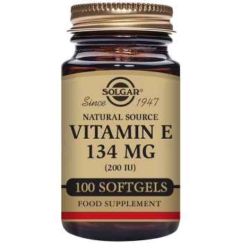 Vitamina E 200 UI (134 mg) - Cápsulas blandas vegetales Vitamina E 200 UI (134 mg) - Cápsulas blandas vegetales