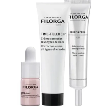 Set Time Filler 5XP Creme 30ml + Serum 3ml + Creme Nuit 40ml