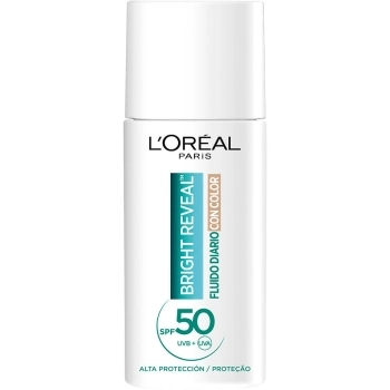 Bright Reveal Fluido Diario Con Color y Niacinamida SPF50