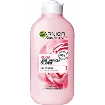 SkinActive Leche Limpiadora Botánica con Agua de Rosas