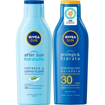 Nivea Sun Protege & Hidrata SPF30 200ml + Aftersun 400ml
