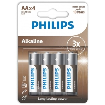 Pilas Alkaline AA