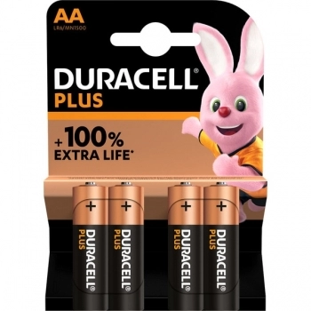 Duracell Plus Pilas Alcalinas AA