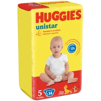 Huggies Unistar Talla 5 11-25kg