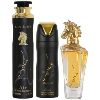 Set Maahir 100ml + Air Freshener 300ml + Perfumed Spray 200ml