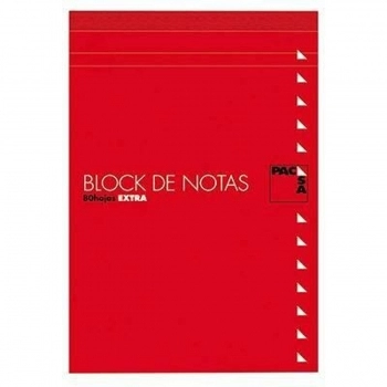 Bloc de Notas Pacsa 4 mm 80 Hojas 1/8