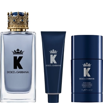 Set K by Dolce & Gabbana 100ml + Shower Gel 50ml + Stick Deodorant 75g