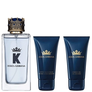 Set K by Dolce & Gabbana 100ml + After Shave 50ml + Shower Gel 50ml