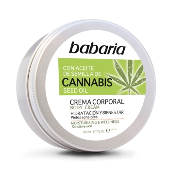 Crema Corporal con Aceite de Semillas de Cannabis