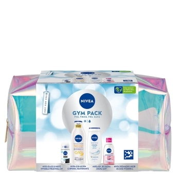 Set Gym Pack RollOn 50ml + Body Lotion 400ml + Gel de Ducha 250ml + Desmaquillan
