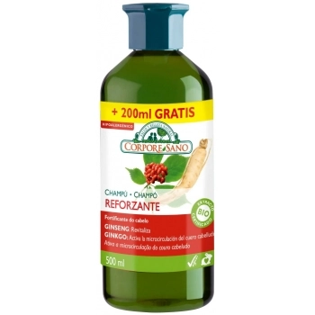 Champu Reforzante Ginseng y Ginkgo