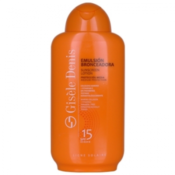 Emulsion Bronceadora SPF15