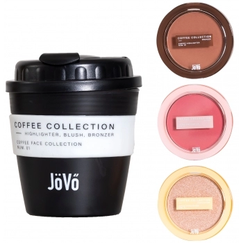 Set Iluminador + Colorete + Bronceador + Coffee Cup