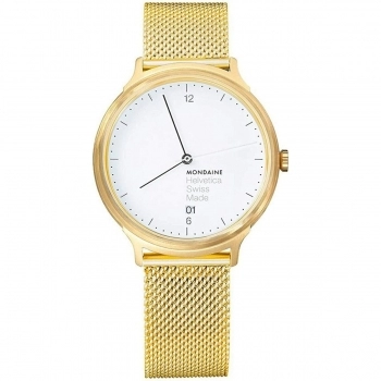Reloj Mujer Mondaine HELVETICA No. 1 LIGHT (Ø 38 mm) Dorado