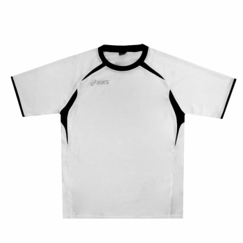 Camiseta de Manga Corta Hombre Asics Tenis Blanco
