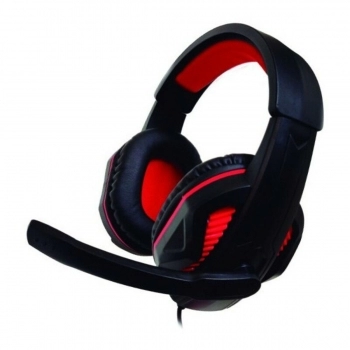 Auriculares con Micrófono Gaming Nintendo Switch Nuwa ST10 Negro Rojo