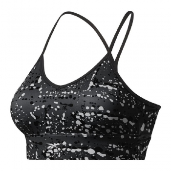 Sujetador Deportivo Reebok Workout Ready Negro Sujetador Deportivo Reebok Workout Ready Negro