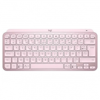 Teclado Inalámbrico Logitech MX Keys Mini Rosa Francés AZERTY