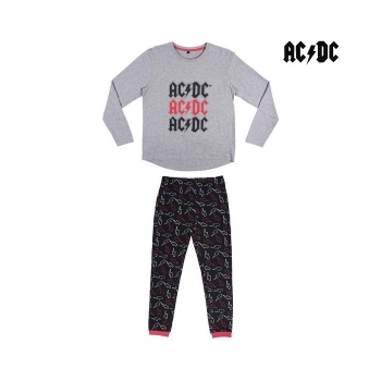 Pijama ACDC Mujer Gris Pijama ACDC Mujer Gris