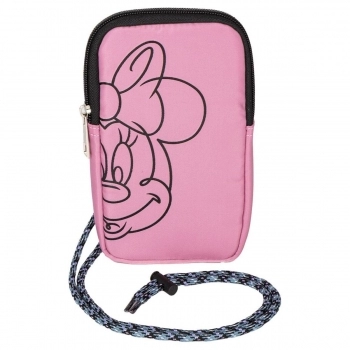 Funda para Móvil Minnie Mouse Rosa (10,5 x 18 x 1 cm)