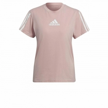 Camiseta de Manga Corta Mujer Adidas Aeroready Made for Training Rosa