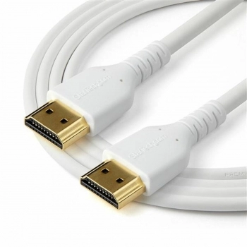 Cable HDMI Startech RHDMM1MPW            4K Ultra HD 1 m Blanco