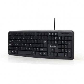 Teclado GEMBIRD KB-U-103-PT Negro