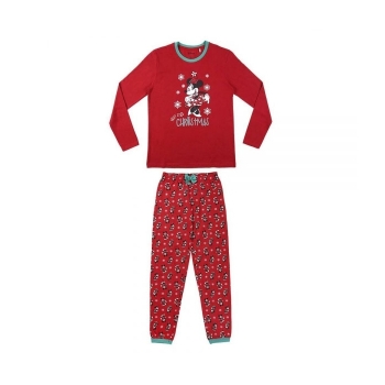 Pijama Mickey Mouse Mujer Rojo Pijama Mickey Mouse Mujer Rojo