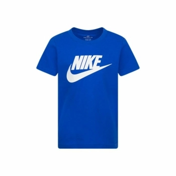 Camiseta de Manga Corta Infantil Nike Sportswear Futura Azul
