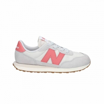 Zapatillas Deportivas Infantiles New Balance 237 Bungee Blanco Zapatillas Deportivas Infantiles New Balance 237 Bungee Blanco