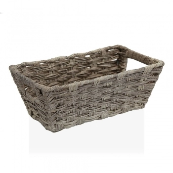 Cesta Versa Polietileno (17 x 11,5 x 29 cm) Gris Cesta Versa Polietileno (17 x 11,5 x 29 cm) Gris