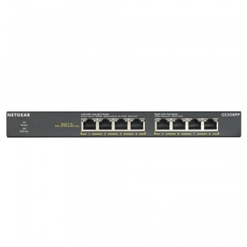 Switch Netgear GS308PP-100EUS RJ-45