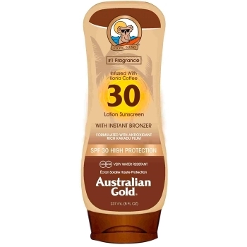 Lotion Sunscreen With Instant Bronzer SPF30