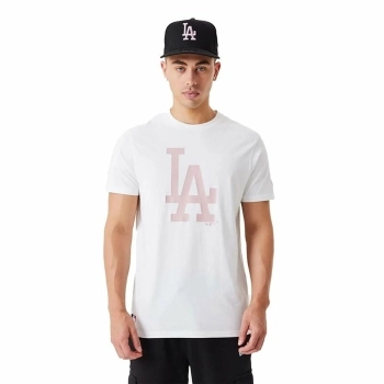 Camiseta de Manga Corta Hombre New Era  League Essentials LA Dodgers