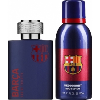 Set Barça 100ml + Deodorant Body Spray 150ml