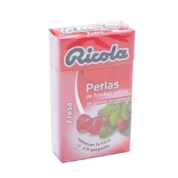 Ricola perlas fresa 25 g Ricola perlas fresa 25 g
