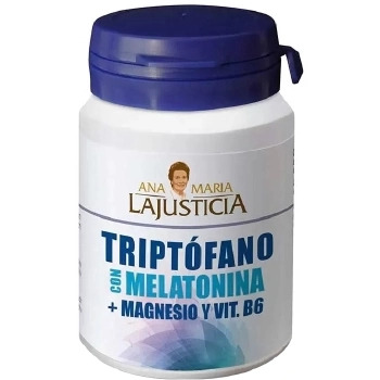 Triptófano con Melatonina + Magnesio y Vitamina B6 Triptófano con Melatonina + Magnesio y Vitamina B6