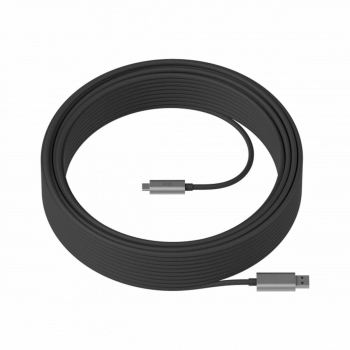 Cable USB A a USB C Logitech 939-001799           Negro