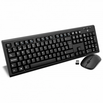 Teclado y Ratón V7 CKW200ES Español QWERTY