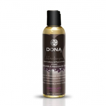 Aceite de Masaje Comestible Mousse de Chocolate 110 ml Dona D40537