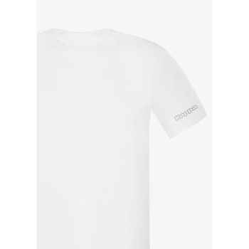 CAMISETA MANGA CORTA BLANCA KAPPA