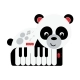 Piano Educativo Aprendizaje Reig Fisher-Price Oso Panda