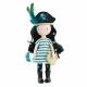 Muñeca Paola Reina Gorjuss The Black Pearl 32 cm