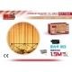 CORTINA 120LED INTERIOR/EXTERIOR LUZ COLOR CÁLIDO 1.5MX1.2M+3M CORTINA 120LED INTERIOR/EXTERIOR LUZ COLOR CÁLIDO 1.5MX1.2M+3M