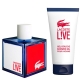 Set Lacoste Live edt 100ml + Shower Gel 100ml Set Lacoste Live edt 100ml + Shower Gel 100ml