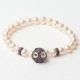 Pulsera Mujer Lancaster JLA-BR-OWL-5-WH Morado Blanco Plata de ley 16 mm