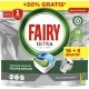 Cápsulas Lavavajillas Fairy Ultra 24uds