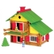 Playset Jeujura My Wooden Chalet (175 Piezas)