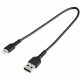 Cable USB a Lightning Startech RUSBLTMM30CMB        USB A Negro