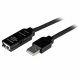 Cable USB Startech USB2AAEXT15M         Negro